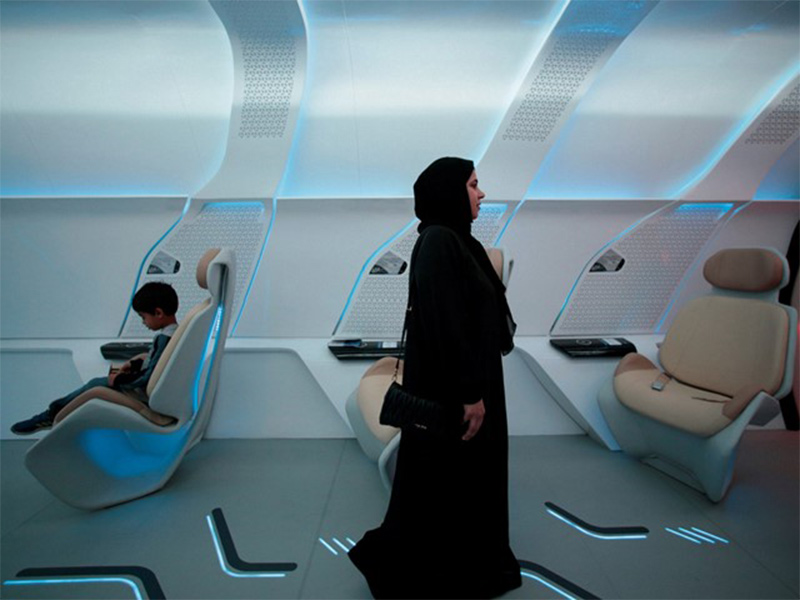 بالفيديو: أول نظرة على مركبة هايبرلوب التي ستصل دبي بأبو ظبي